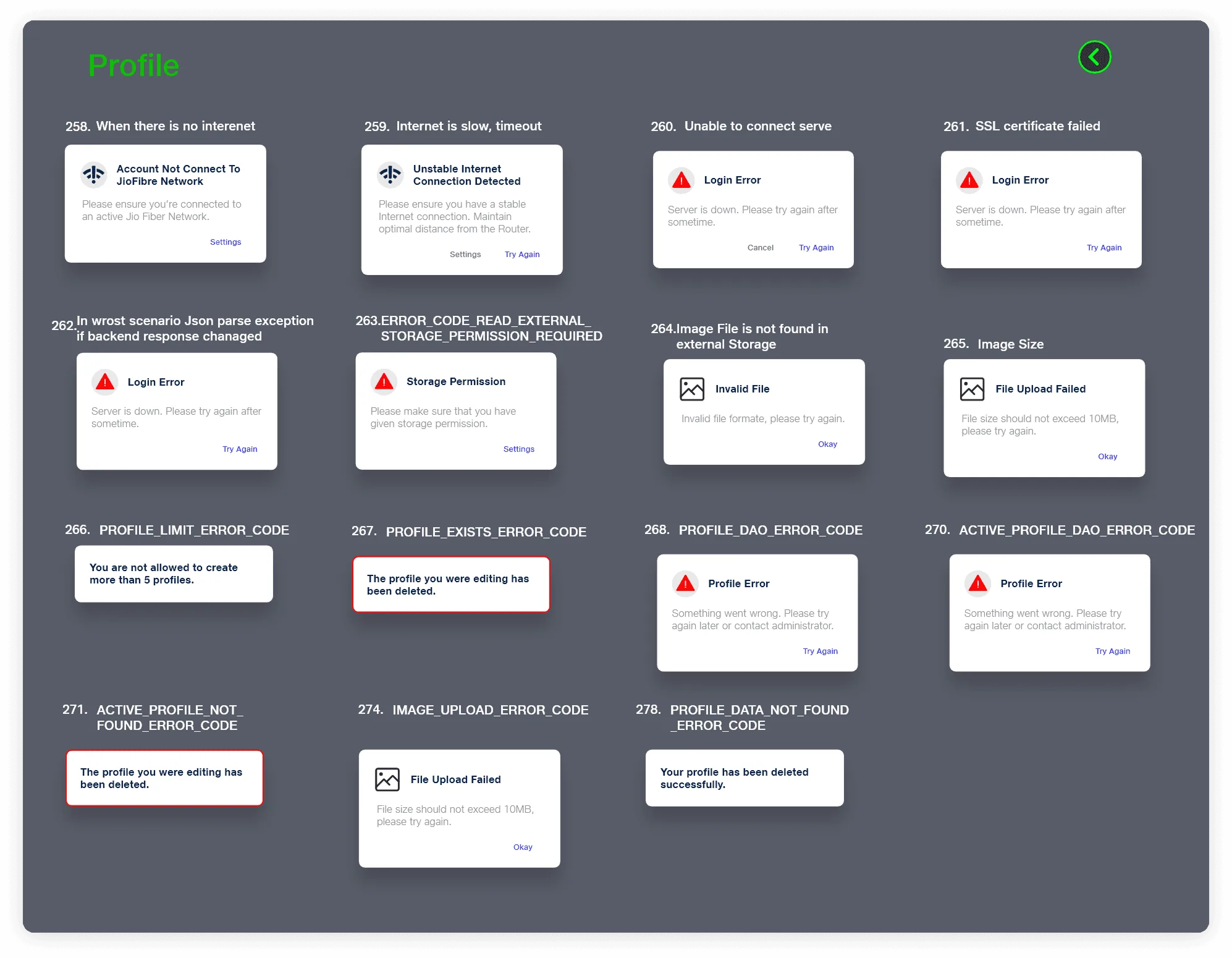 Handoff document excerpt